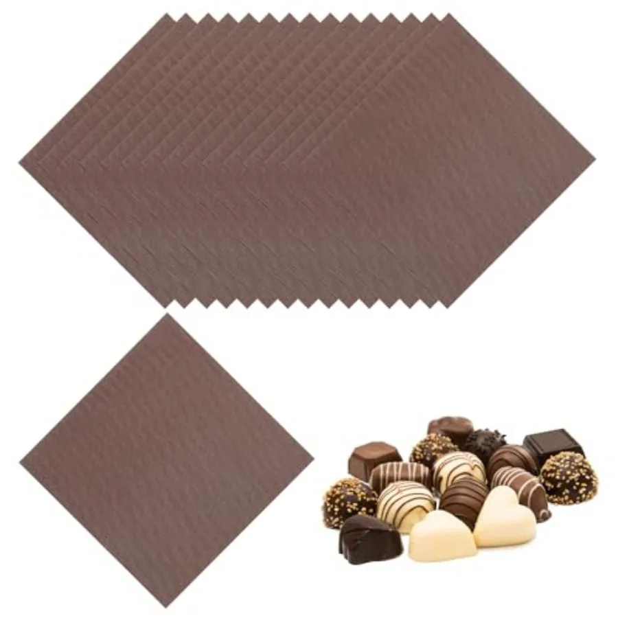 200 Pcs Foil Candy Wrappers, Chocolate Wrappers Square Candy Wrapping Papers for Food Packaging Wedding Tea Party Decoration
200 Pcs Foil Candy Wrappers, Chocolate Wrappers Square Candy Wrapping Papers for Food Packaging Wedding Tea Party Decoration