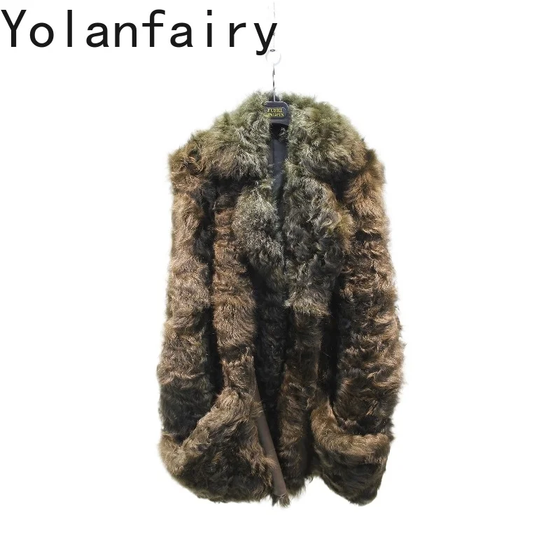YOLANFAIRY Women Genuine Lake Sheep Fur Integrated Vest Soft Warm Versatile Lamb Fur Leather Fur Sleeveless Coat Jacket Luxury
YOLANFAIRY Women Genuine Lake Sheep Fur Integrated Vest Soft Warm Versatile Lamb Fur Leather Fur Sleeveless Coat Jacket Luxury