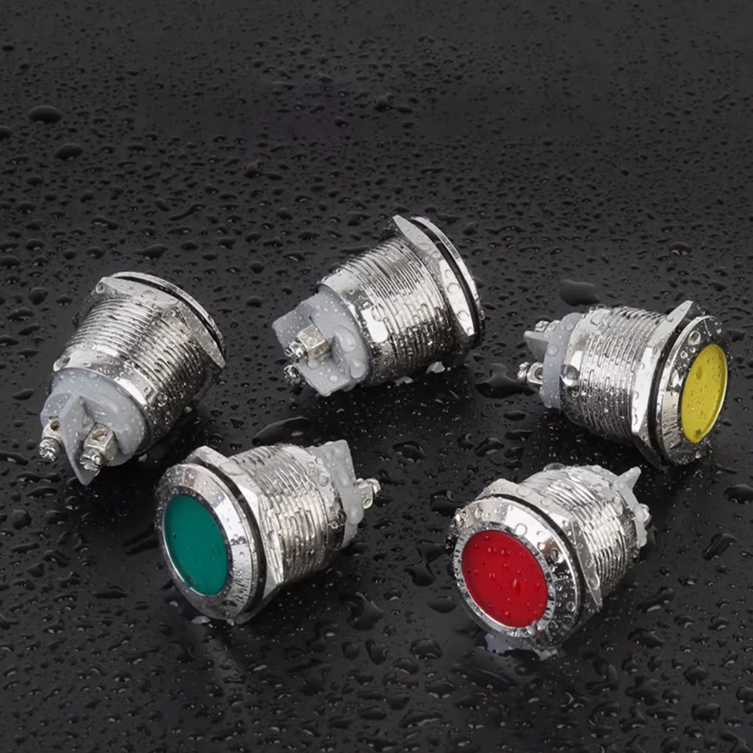 ABILKEEN 10PCS/LOT 22MM LED Metal Indicator Light Flat/Ball Surface Industrial Signal Pilot Lamp 3~220V with 2Pin Screw Terminal
ABILKEEN 10PCS/LOT 22MM LED Metal Indicator Light Flat/Ball Surface Industrial Signal Pilot Lamp 3~220V with 2Pin Screw Terminal