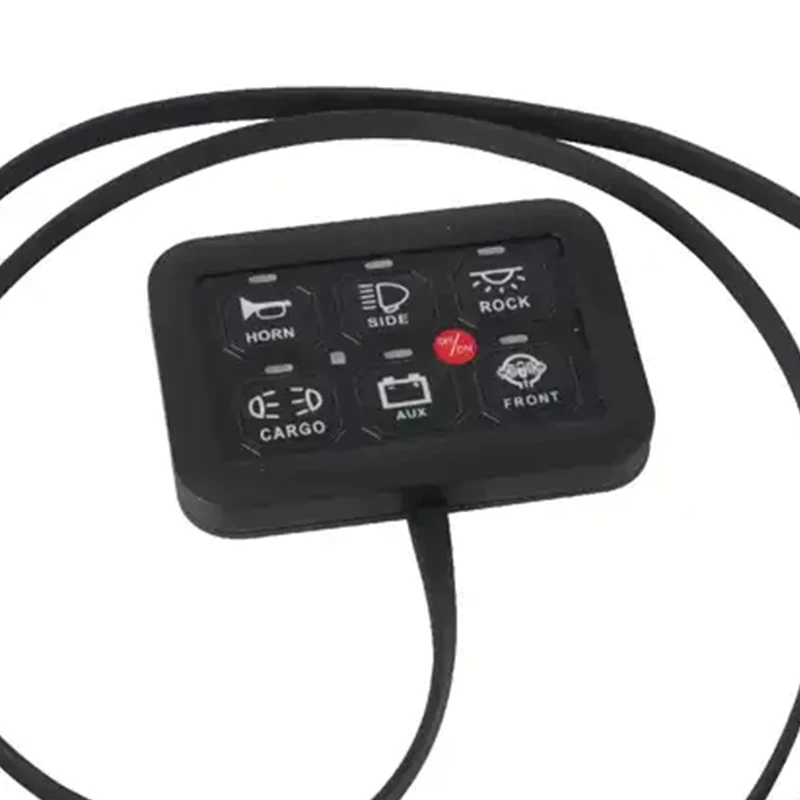 6 Gang LED Switch Panel 12V 24V SUV Truck Marine Boat Off Road Lights LED Panel Switch For Car Rv Boat
6 Gang LED Switch Panel 12V 24V SUV Truck Marine Boat Off Road Lights LED Panel Switch For Car Rv Boat