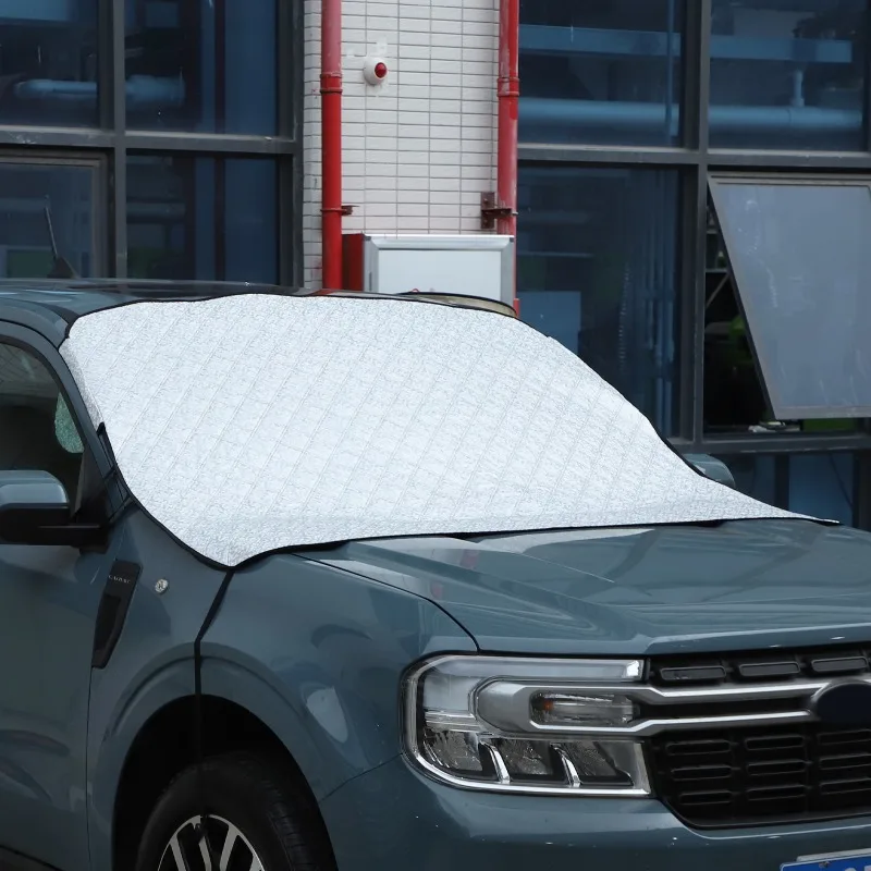 For Ford Maverick 2022-2023 White Car Windshield Snow Anti Frost Cover Windproof Winter Ice Snow Shield Trim Car Accessories
For Ford Maverick 2022-2023 White Car Windshield Snow Anti Frost Cover Windproof Winter Ice Snow Shield Trim Car Accessories