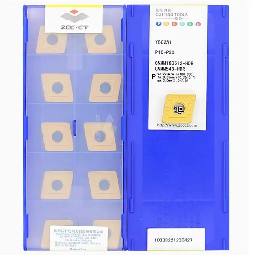 CNMM160612-HDR YBC251/CNMM160612-HDR YBC252/CNMM160612-HDR YBC351/CNMM160612-HDR YBC152 ZCC.CT carbide turning inserts 10pcs/box
CNMM160612-HDR YBC251/CNMM160612-HDR YBC252/CNMM160612-HDR YBC351/CNMM160612-HDR YBC152 ZCC.CT carbide turning inserts 10pcs/box