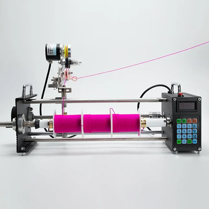 New Electric Stranded Wire Winding Machine Enameled Fishing Coil Cotton Silk Yarn Flat Line Winding Automatic CNC Small
New Electric Stranded Wire Winding Machine Enameled Fishing Coil Cotton Silk Yarn Flat Line Winding Automatic CNC Small