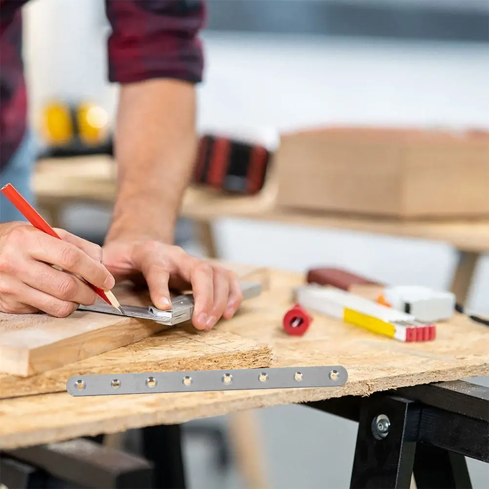 Комплект из 12-дюймовых плоских ремонтных плашек из нержавеющей стали, прямые кронштейны для ремонта и фиксации мебели, опорные кронштейны для деревянных рам
Комплект из 12-дюймовых плоских ремонтных плашек из нержавеющей стали, прямые кронштейны для ремонта и фиксации мебели, опорные кронштейны для деревянных рам