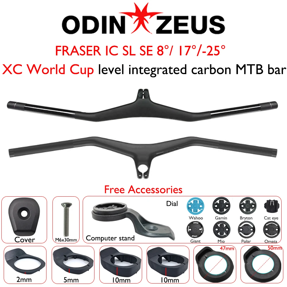 FRASER IC SL SE-Fraser iC NINO 8/17/25degree,XC off-road/MTB 60/70/80/90/100mm,Full carbon fiber Mountain bike Bicycle handlebar
FRASER IC SL SE-Fraser iC NINO 8/17/25degree,XC off-road/MTB 60/70/80/90/100mm,Full carbon fiber Mountain bike Bicycle handlebar
