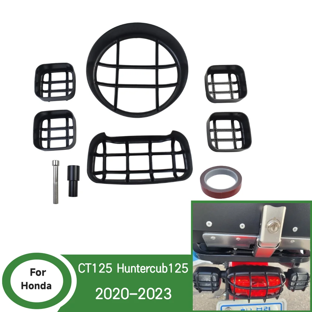 CT125 Headlight Turn Signal Taillight Grill Cover For Honda Trail 125 Hunter Cub 2020 2021 2022 2023 Motorcycle Accessories
CT125 Headlight Turn Signal Taillight Grill Cover For Honda Trail 125 Hunter Cub 2020 2021 2022 2023 Motorcycle Accessories