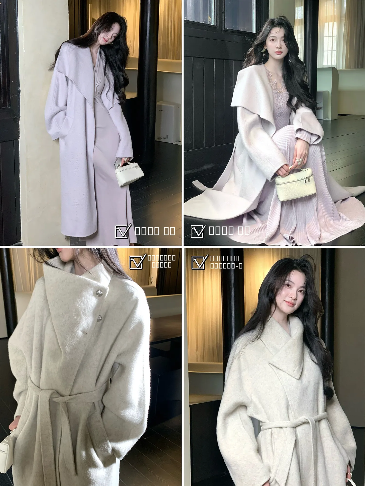 Двустороннее шерстяное пальто с поясом и воротником-трійкой. Окрашенное в высокий окрашенный большой точеный воротник. Прямая трубка.
Двустороннее шерстяное пальто с поясом и воротником-трійкой. Окрашенное в высокий окрашенный большой точеный воротник. Прямая трубка.