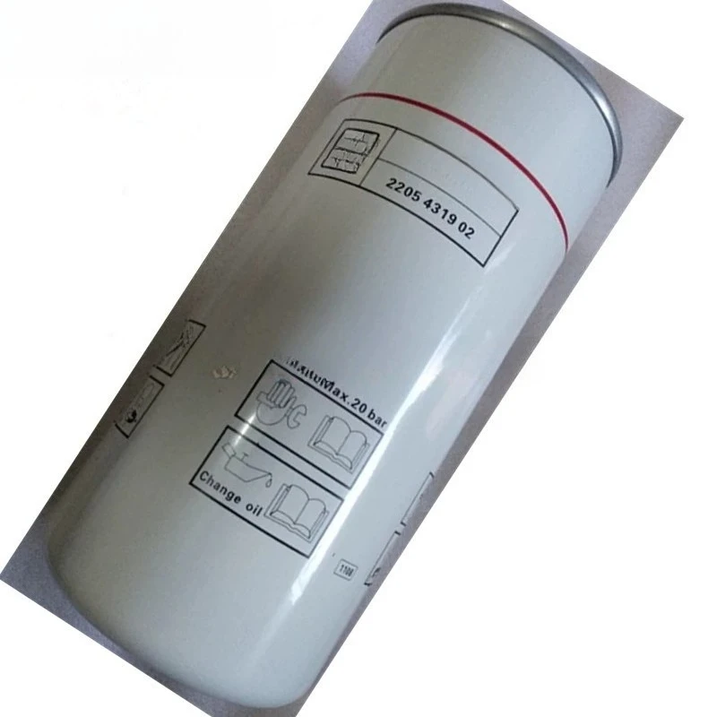 Air Compressor Oil Filter Element 2205431902 External Filter Cartridge 2205431901
Air Compressor Oil Filter Element 2205431902 External Filter Cartridge 2205431901