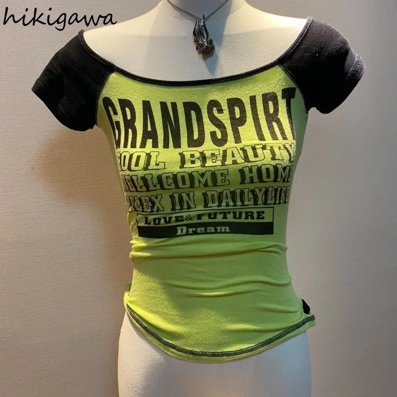 Summer Woman Tshirts Y2k Tops Ropa Mujer Letter Tunic Tees Fashion Korean Camisetas Backless Sexy T Shirt 2025 Women Clothing
Summer Woman Tshirts Y2k Tops Ropa Mujer Letter Tunic Tees Fashion Korean Camisetas Backless Sexy T Shirt 2025 Women Clothing