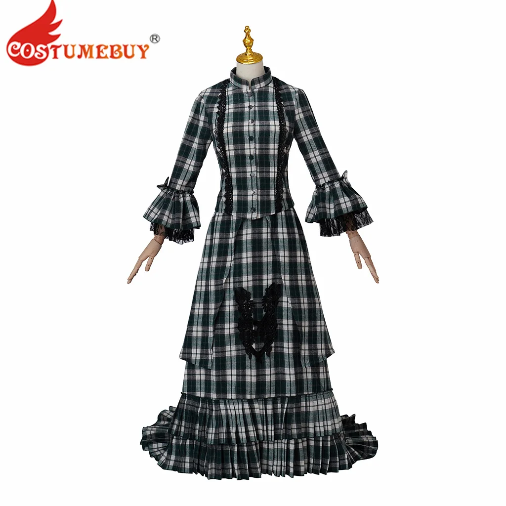 Victorian Bustle Dress Plaid Dress 1880s Civil War Southern Belle Gown Victorian Walking Dress Historical Costume
Victorian Bustle Dress Plaid Dress 1880s Civil War Southern Belle Gown Victorian Walking Dress Historical Costume
