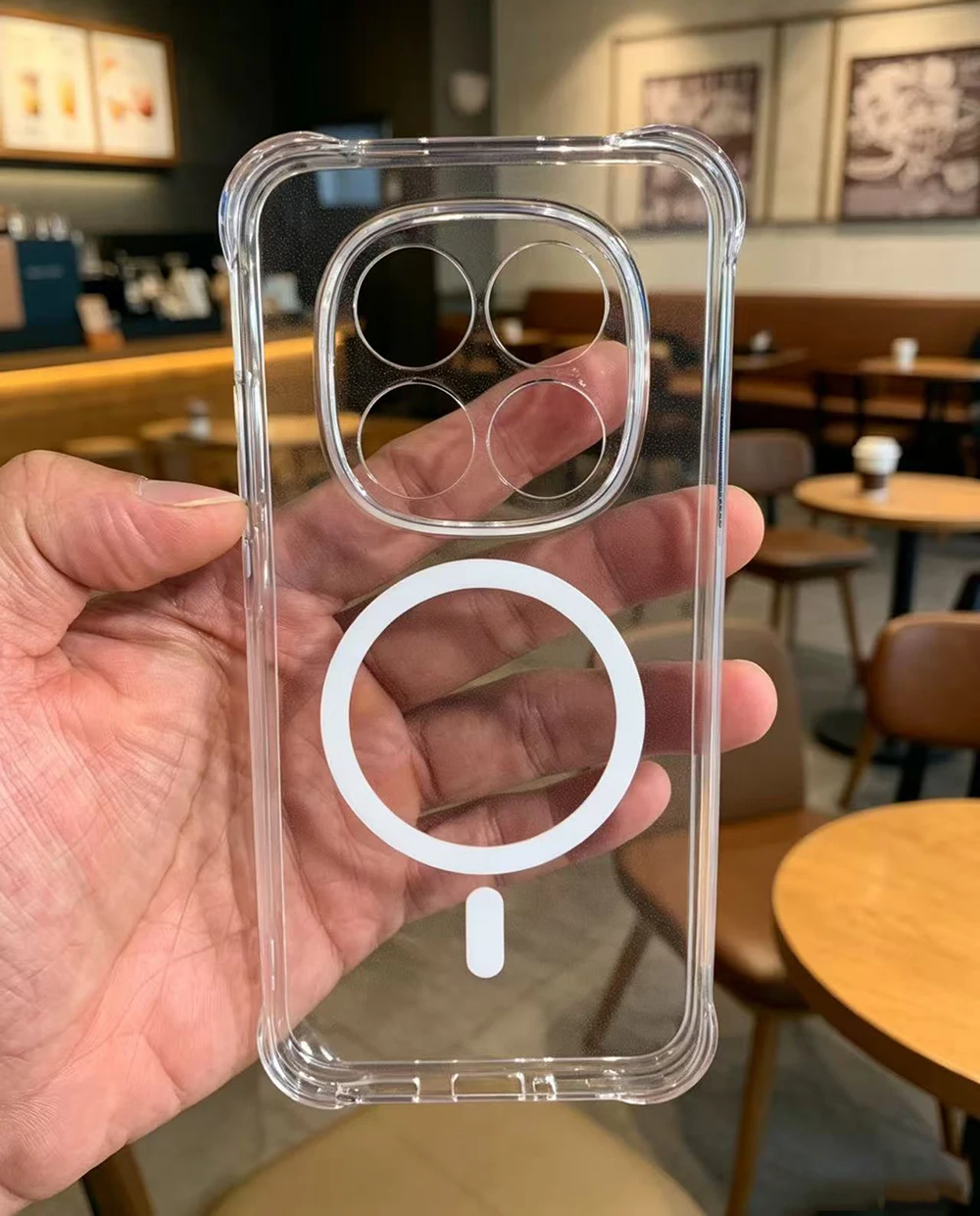 Luxury Transparent Magnetic Phone Case For XiaoMi 17 Ultra Poco X8 Pro Max Redmi Note 15 Pro Plus 5G Shockproof Clear Back Cover
Luxury Transparent Magnetic Phone Case For XiaoMi 17 Ultra Poco X8 Pro Max Redmi Note 15 Pro Plus 5G Shockproof Clear Back Cover