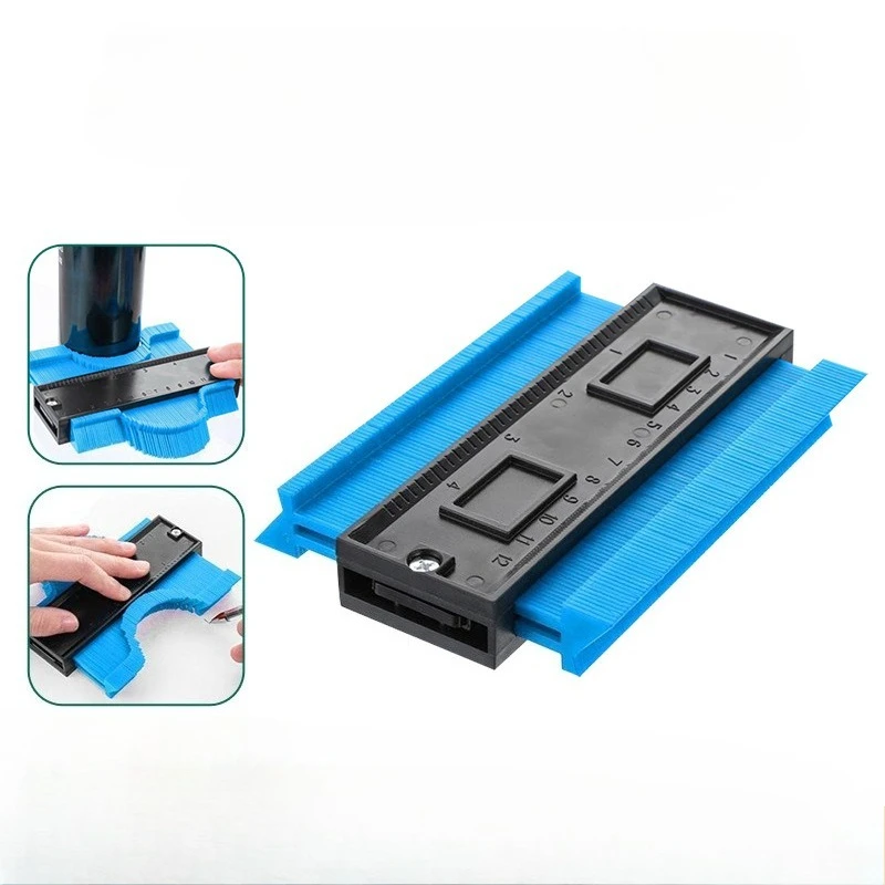 Инструмент для измерения контуров (1 шт.): контурный шаблон-дубликатор для деревообработки, измерения напольных покрытий и разметки
Инструмент для измерения контуров (1 шт.): контурный шаблон-дубликатор для деревообработки, измерения напольных покрытий и разметки