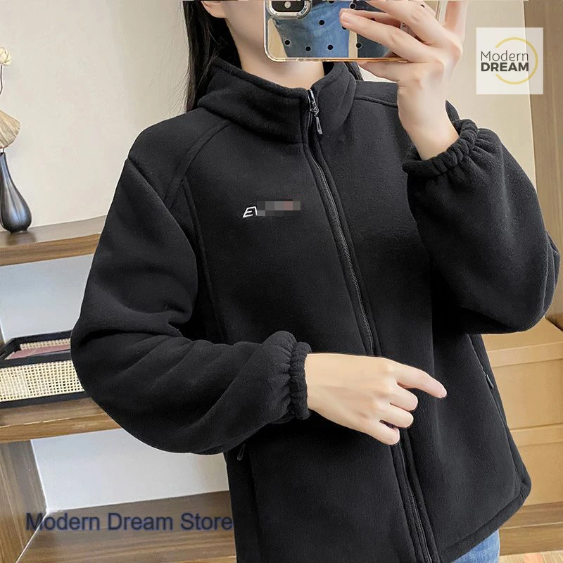 French ladies plus velvet padded sweater polar fleece in autumn and winter plus velvet casual sweater collar sports coat.
French ladies plus velvet padded sweater polar fleece in autumn and winter plus velvet casual sweater collar sports coat.