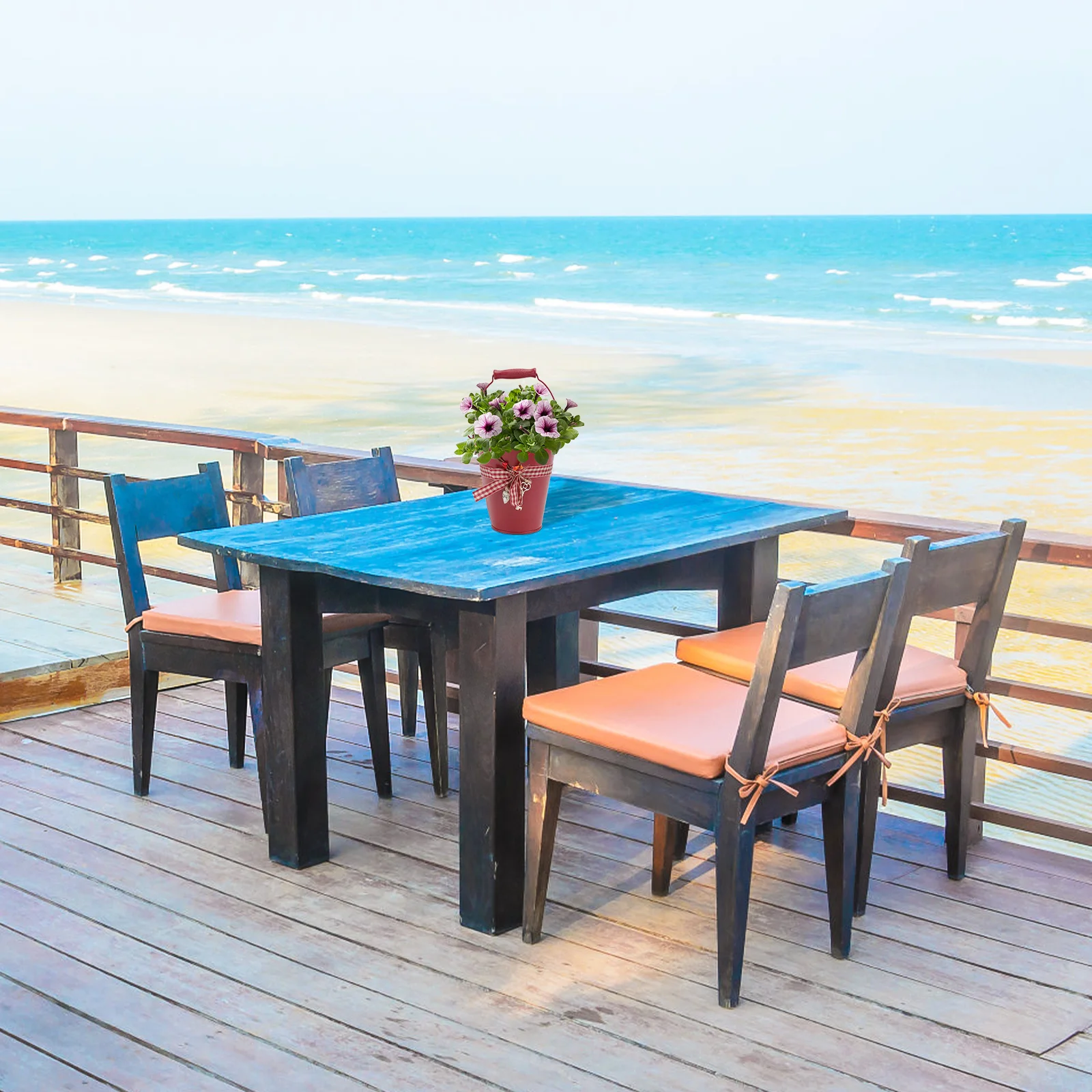 1 шт., железное ведро, контейнер для цветов, стильный акцент с бантом, сильная сборка для домашнего декора, украшение офисного пространства, универсальное ведро
1 шт., железное ведро, контейнер для цветов, стильный акцент с бантом, сильная сборка для домашнего декора, украшение офисного пространства, универсальное ведро