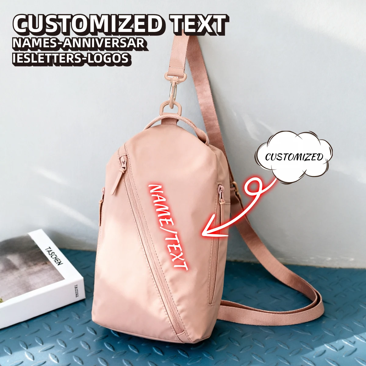 Logo Customization Multifunctional Three-Use Chest Bag for Men, Small Backpack for Outdoor Hiking, Lightweight Waterproof Travel Crossbody Bag for Women, Personalized DIY
Logo Customization Multifunctional Three-Use Chest Bag for Men, Small Backpack for Outdoor Hiking, Lightweight Waterproof Travel Crossbody Bag for Women, Personalized DIY