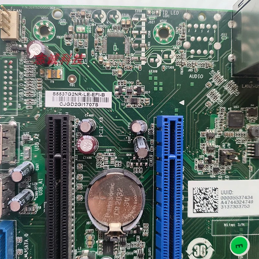 S5537G2NR-LE-EFI-B V1.10 2498H Server Motherboard
S5537G2NR-LE-EFI-B V1.10 2498H Server Motherboard