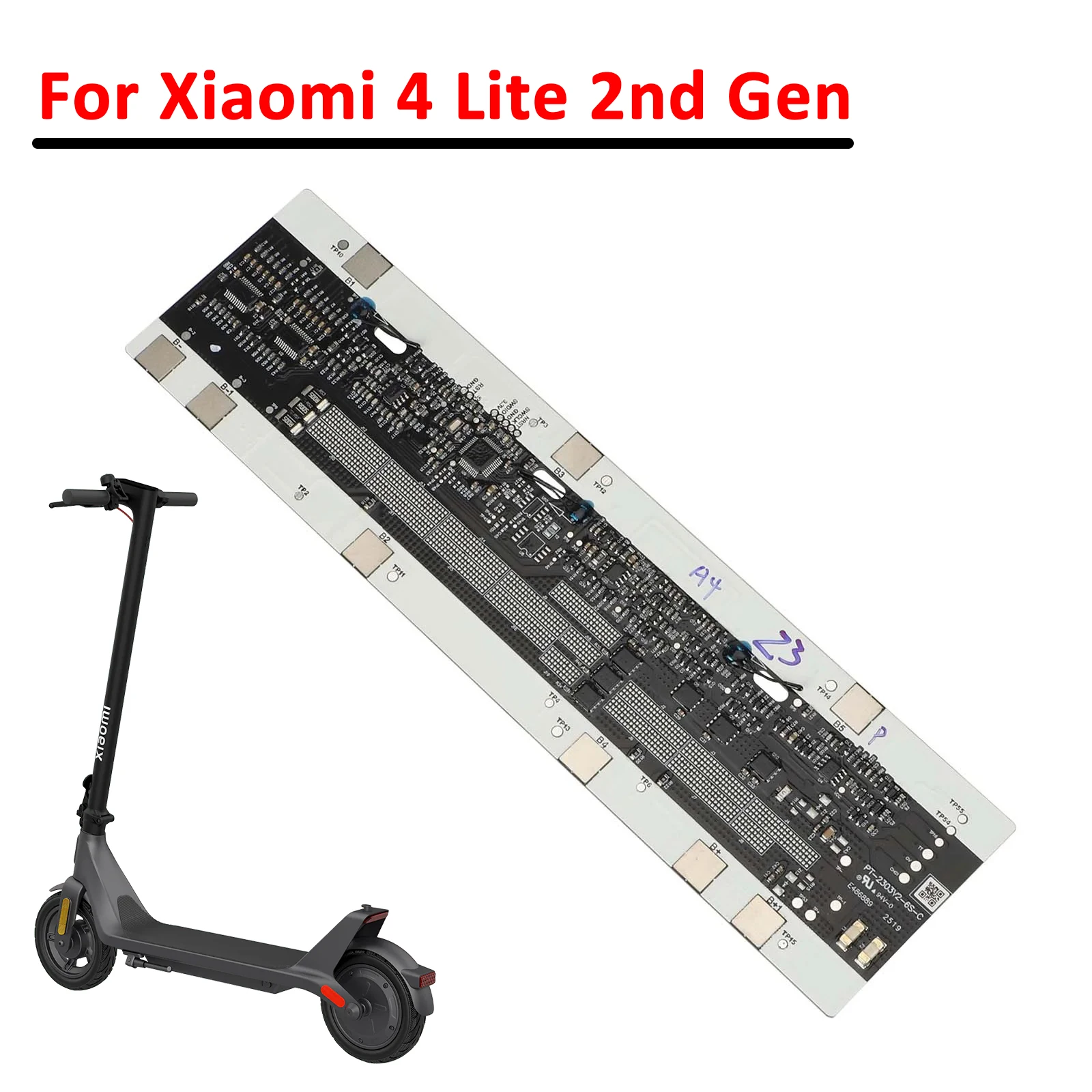 Original Battery BMS Protection Board for Xiaomi 4 Lite 2nd Gen Electric Scooter Battery Overcharge Protection Circuit Board
Original Battery BMS Protection Board for Xiaomi 4 Lite 2nd Gen Electric Scooter Battery Overcharge Protection Circuit Board