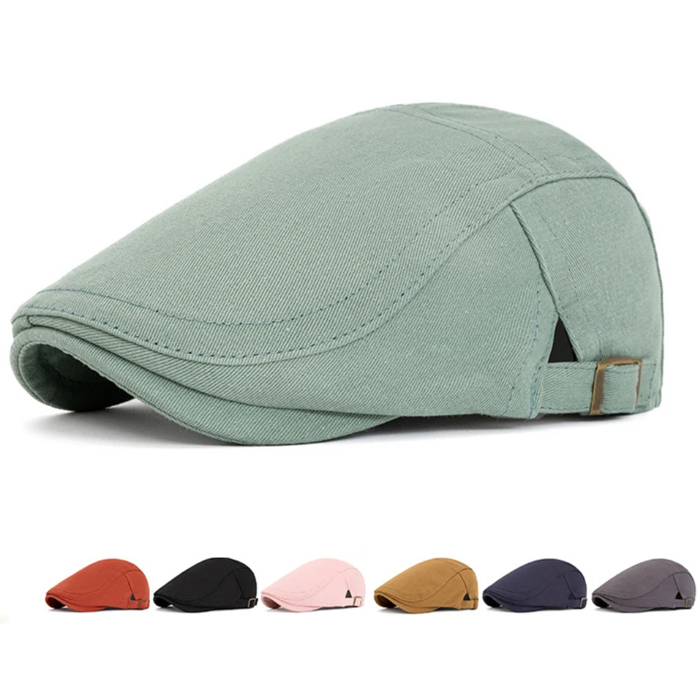 HT4813 Mens Berets Women Classic Solid Plain Artist Painter Beret Hat Adjustable Ivy Flat Cap 100% Cotton Male Female Beret Cap
HT4813 Mens Berets Women Classic Solid Plain Artist Painter Beret Hat Adjustable Ivy Flat Cap 100% Cotton Male Female Beret Cap