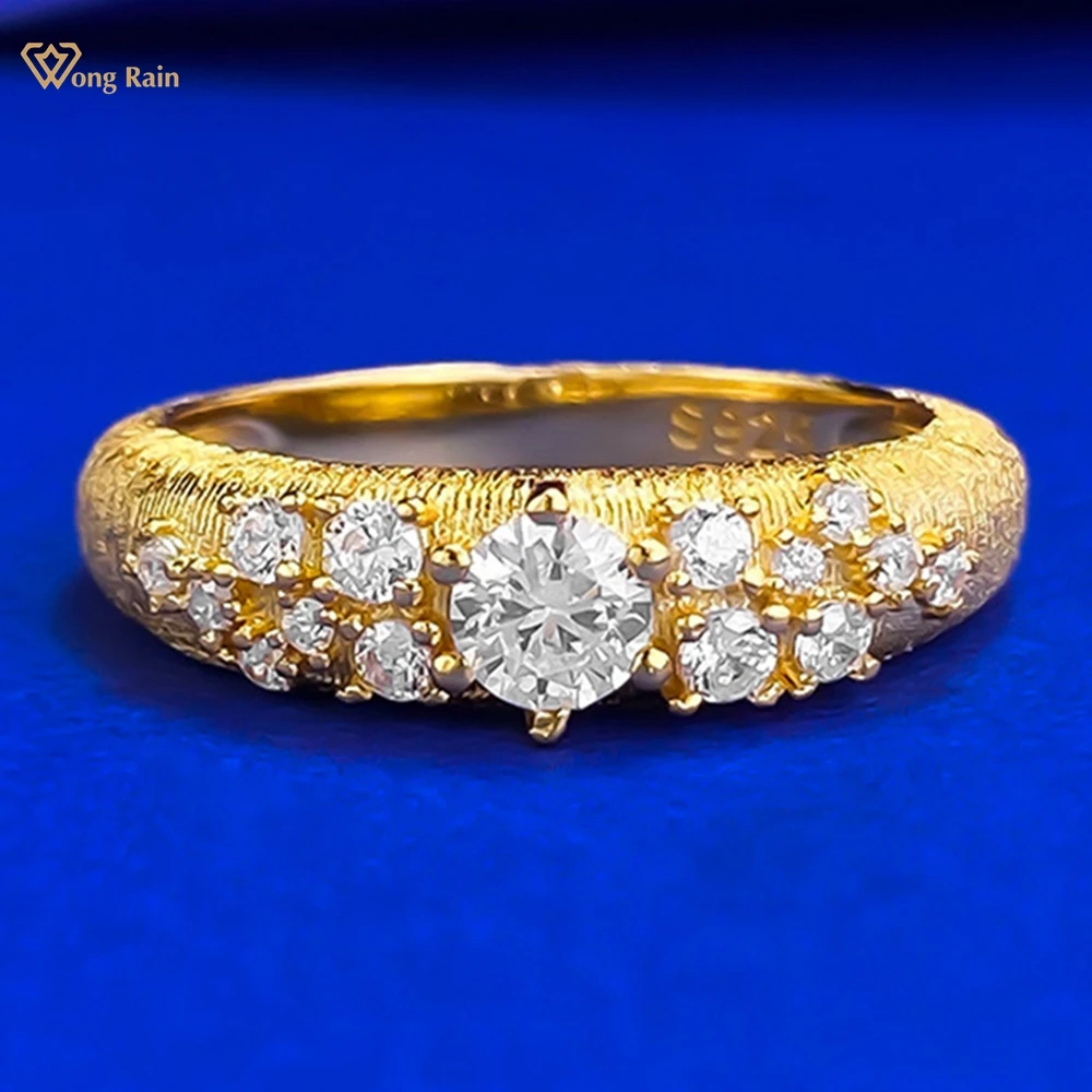 Wong Rain Vintage 925 Sterling Silver Lab Sapphire High Carbon Diamond Gemstone Wedding Party Ring for Women Fine Jewelry Gifts
Wong Rain Vintage 925 Sterling Silver Lab Sapphire High Carbon Diamond Gemstone Wedding Party Ring for Women Fine Jewelry Gifts