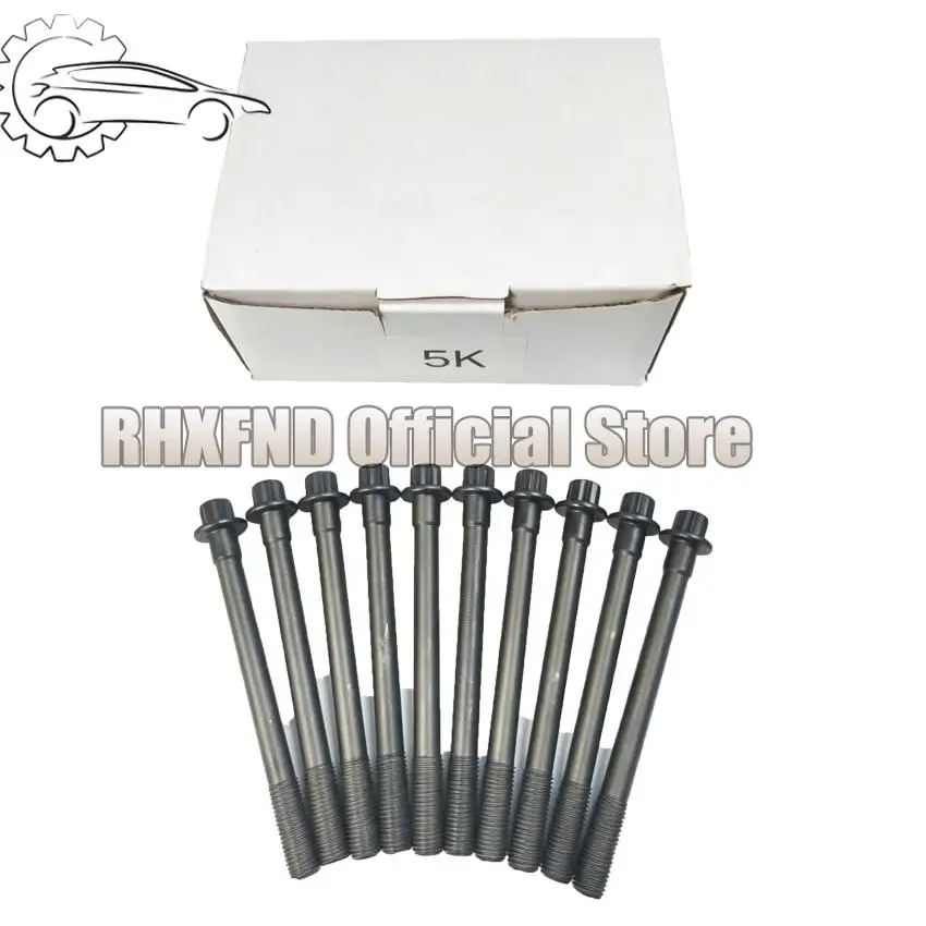 HEAD BOLTS SET 5K/7K 8V OHV FOR TOYOTA LITEACE KM31,KM36 Van 1.5 1486cc 1985-92
HEAD BOLTS SET 5K/7K 8V OHV FOR TOYOTA LITEACE KM31,KM36 Van 1.5 1486cc 1985-92