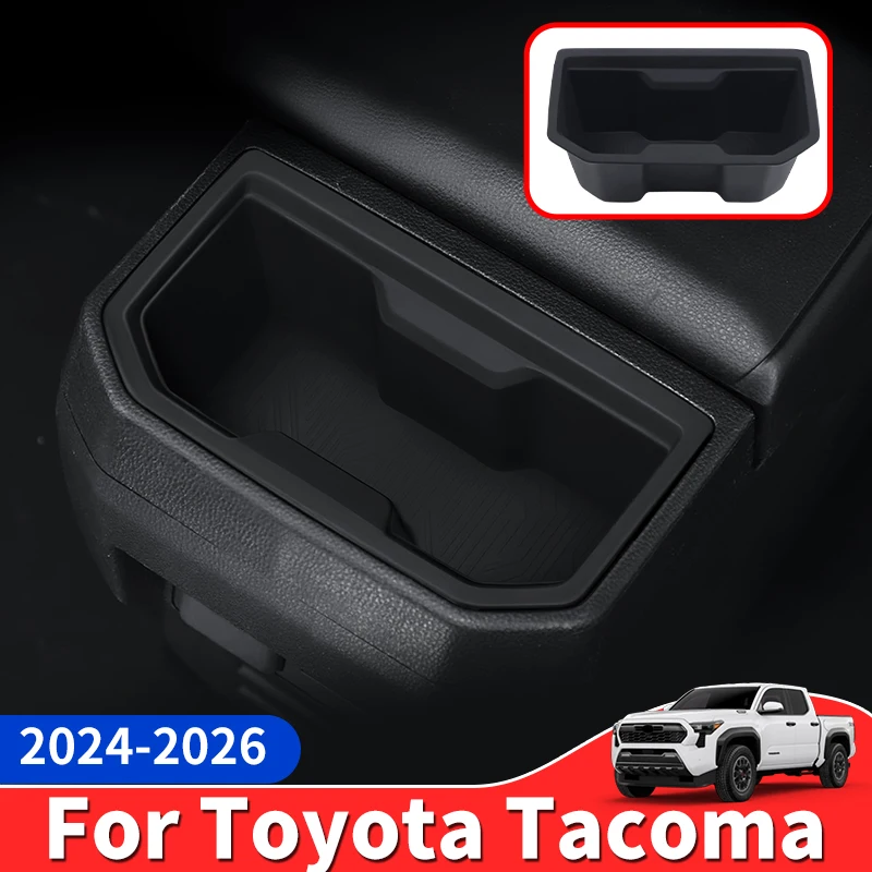 For 2024-2026 Toyota Tacoma Dashboard Armrest Box Rear Silicone Cup Mat Interior Decoration Upgrade and Modification Accessories
For 2024-2026 Toyota Tacoma Dashboard Armrest Box Rear Silicone Cup Mat Interior Decoration Upgrade and Modification Accessories