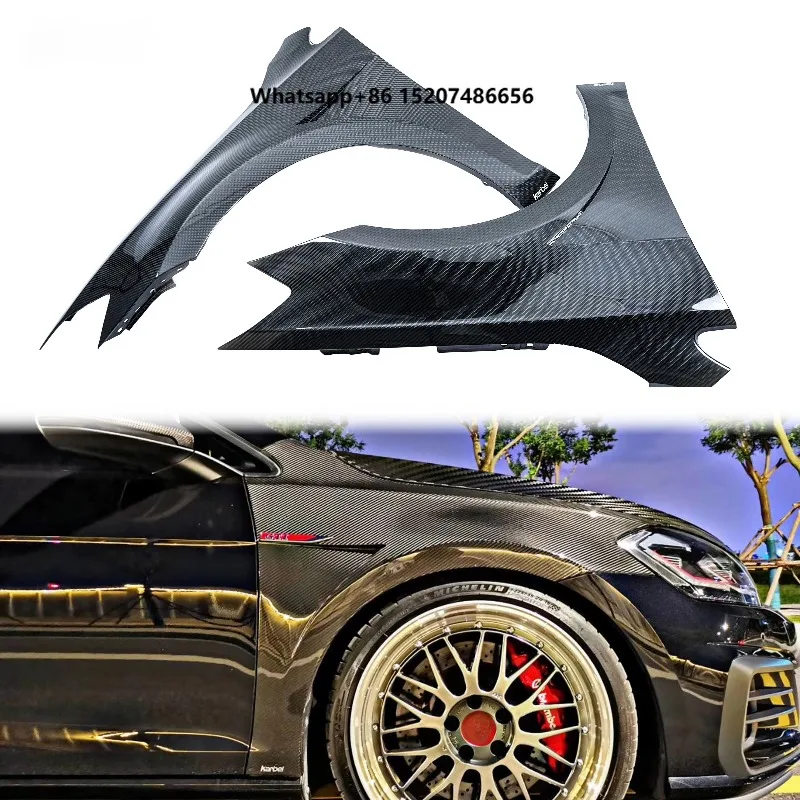 Karbel Fenders KB Style Dry Carbon Fiber Car Body Kits Black Front Fender for 7.5 GTI MK7.5 2006-2019
Karbel Fenders KB Style Dry Carbon Fiber Car Body Kits Black Front Fender for 7.5 GTI MK7.5 2006-2019