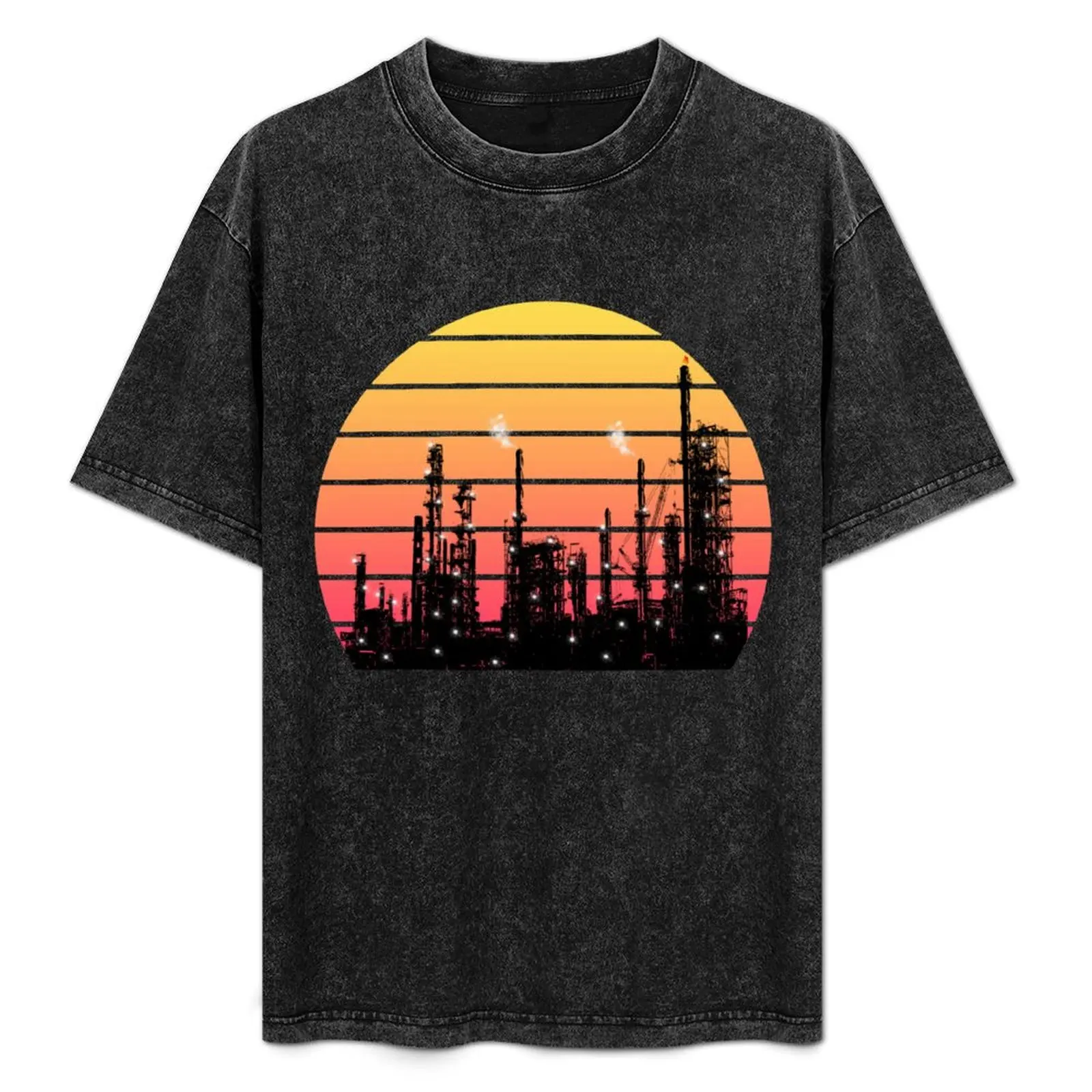 Oil Refinery Plant T-Shirt Basic Lightweight Short Sleeve Tee
Oil Refinery Plant T-Shirt Basic Lightweight Short Sleeve Tee