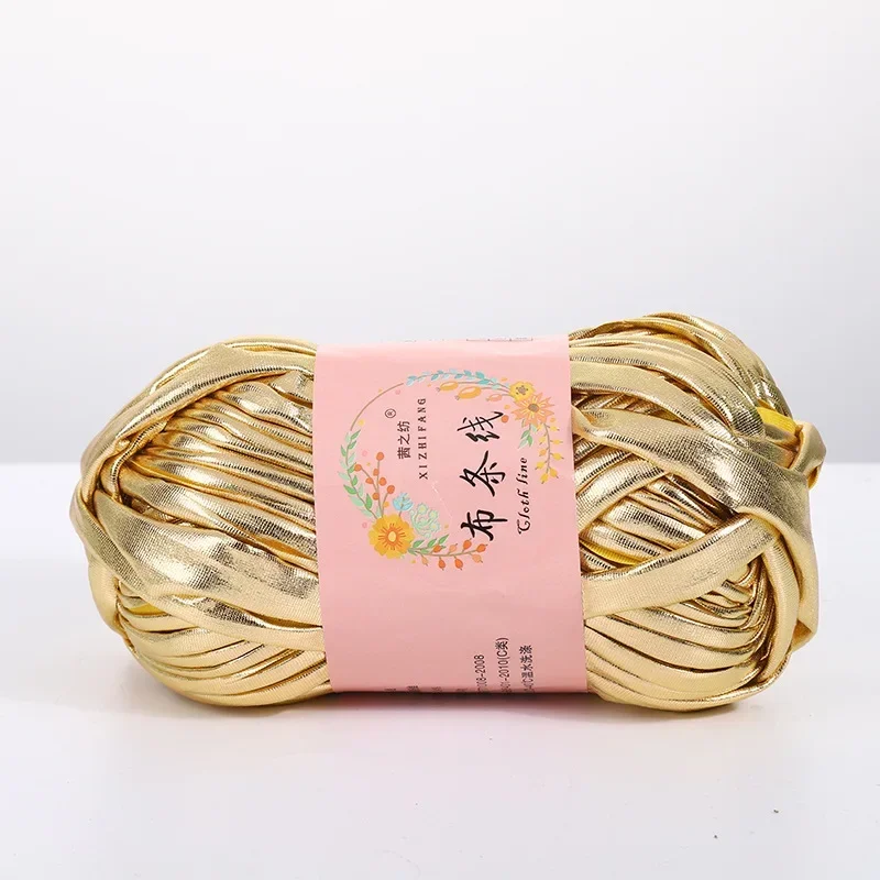 100% Polyester 100g Imitation Metal Knitting Yarn Fabric Cloth T-Shirt Yarn Carpet Yarn for DIY Knitted Fabric Art Basket Bag
100% Polyester 100g Imitation Metal Knitting Yarn Fabric Cloth T-Shirt Yarn Carpet Yarn for DIY Knitted Fabric Art Basket Bag