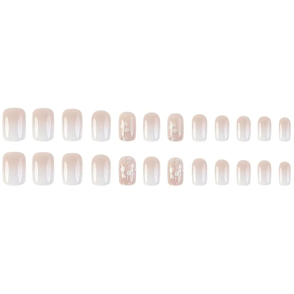 Waterproof Wearable Manicure French Fake Nails Square Head Full Cover Press on Nails False Nail Women
Waterproof Wearable Manicure French Fake Nails Square Head Full Cover Press on Nails False Nail Women