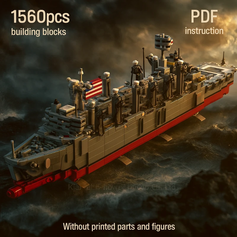 Educational Toys Gift Modern Navy Supply Ship Model Building Blocks Set DIY Assembly Bricks Military Vessel Collection
Educational Toys Gift Modern Navy Supply Ship Model Building Blocks Set DIY Assembly Bricks Military Vessel Collection