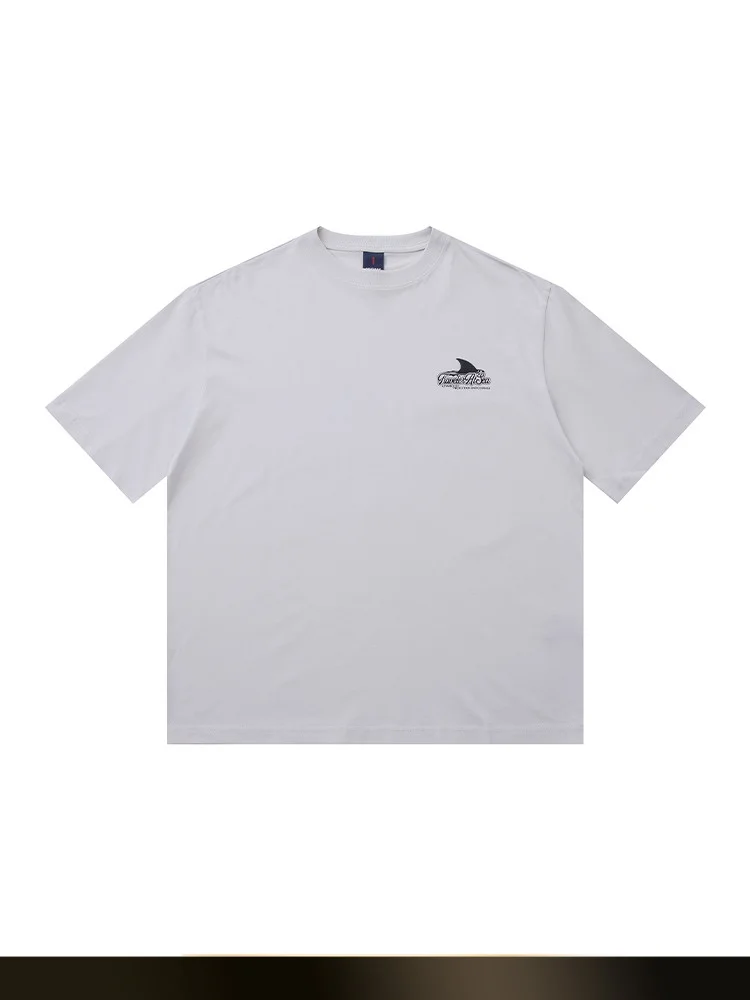 Мужская летняя повседневная свободная футболка из чистого хлопка с принтом в американском ретро-стиле, молодежная модная модель
Мужская летняя повседневная свободная футболка из чистого хлопка с принтом в американском ретро-стиле, молодежная модная модель