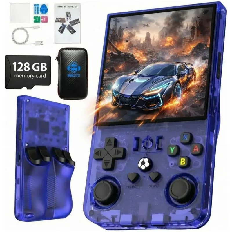 Handheld Retro Game Console, 4.0 Inch Ips 720*720 Hd Screen Pen Source Linux System 4000mah Portable Retro Gaming Player Gift
Handheld Retro Game Console, 4.0 Inch Ips 720*720 Hd Screen Pen Source Linux System 4000mah Portable Retro Gaming Player Gift