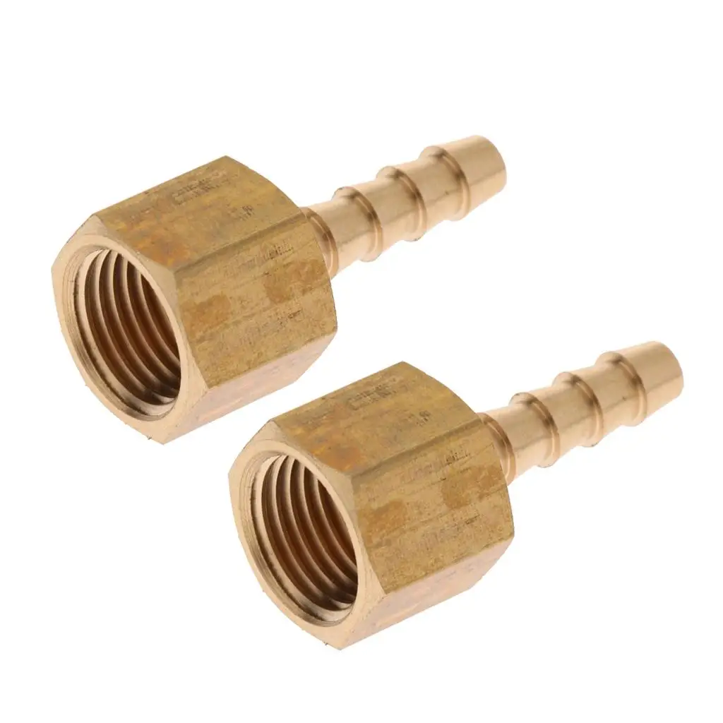 Brass Female Pipe Fitting Barbed Hose Tail BSP Coupler Connector for Pump Hose 25 and Flexible Hose Installation
Brass Female Pipe Fitting Barbed Hose Tail BSP Coupler Connector for Pump Hose 25 and Flexible Hose Installation