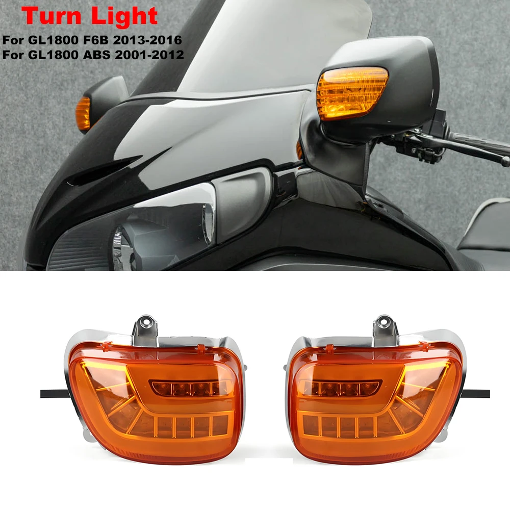 Motorcycle accessories LED Turn signals lamp Indicator lamp For Honda goldwing GL1800 F6B 2013-2016 GL1800 ABS 2001-2012
Motorcycle accessories LED Turn signals lamp Indicator lamp For Honda goldwing GL1800 F6B 2013-2016 GL1800 ABS 2001-2012