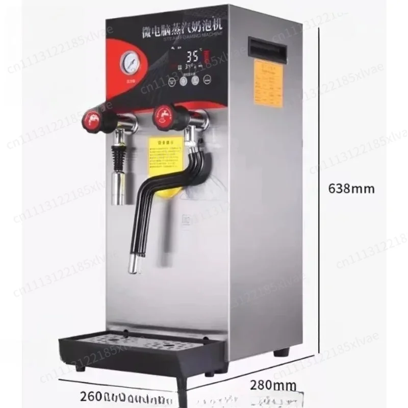 For 12L Commercial Electric Steam Boiler, 2-in-1 Dual Function Milk Frothing Machine
For 12L Commercial Electric Steam Boiler, 2-in-1 Dual Function Milk Frothing Machine