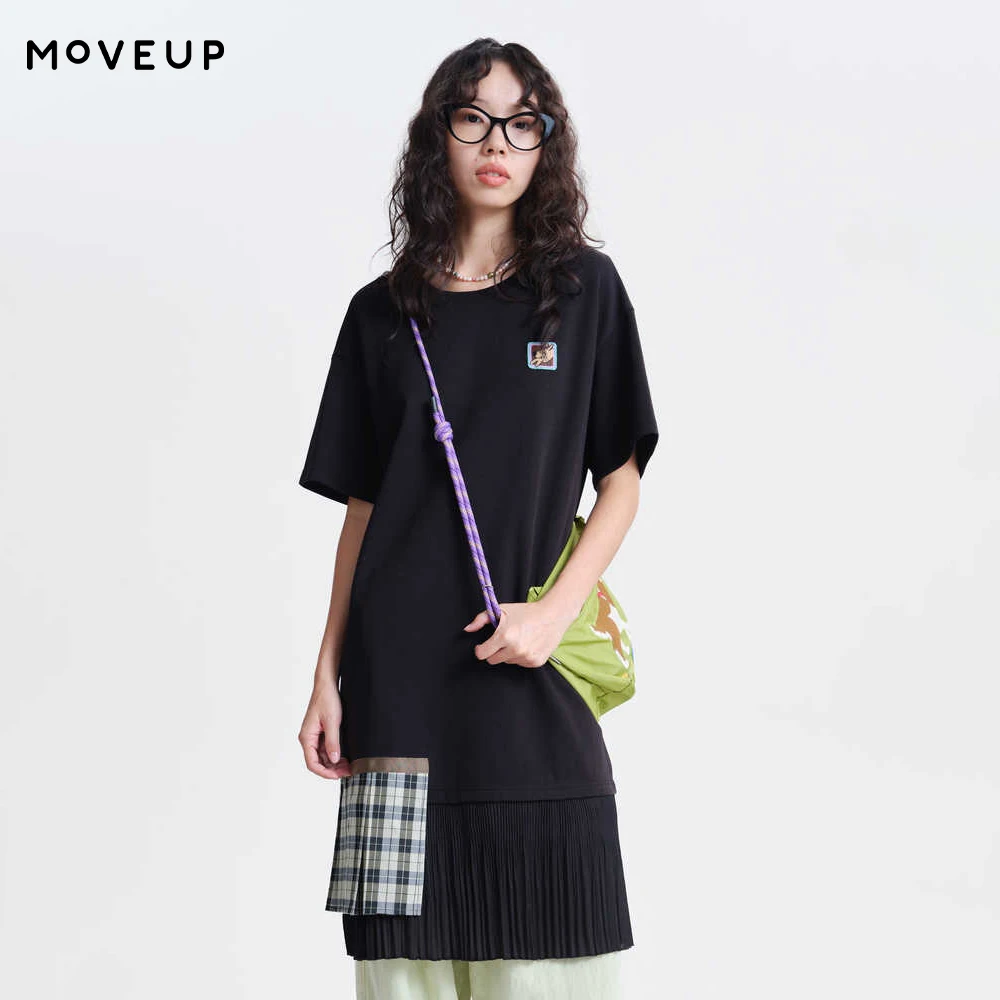 Платье MOVEUP с круглым вырезом, А-силуэт, короткое, весна 2026, новинка, с нашивкой в виде щенка, в клетку, с плиссированным подолом, с коротким рукавом, свободное, повседневное, 3ELC11324
Платье MOVEUP с круглым вырезом, А-силуэт, короткое, весна 2026, новинка, с нашивкой в виде щенка, в клетку, с плиссированным подолом, с коротким рукавом, свободное, повседневное, 3ELC11324