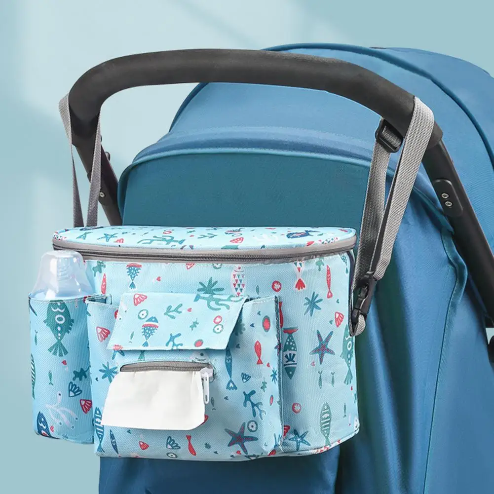 Baby Stroller Bag Multipurpose Large Capacity Bottle Holder Pocket Waterproof Mummy Diaper Storage Organizer Bag for Outdoor
Baby Stroller Bag Multipurpose Large Capacity Bottle Holder Pocket Waterproof Mummy Diaper Storage Organizer Bag for Outdoor