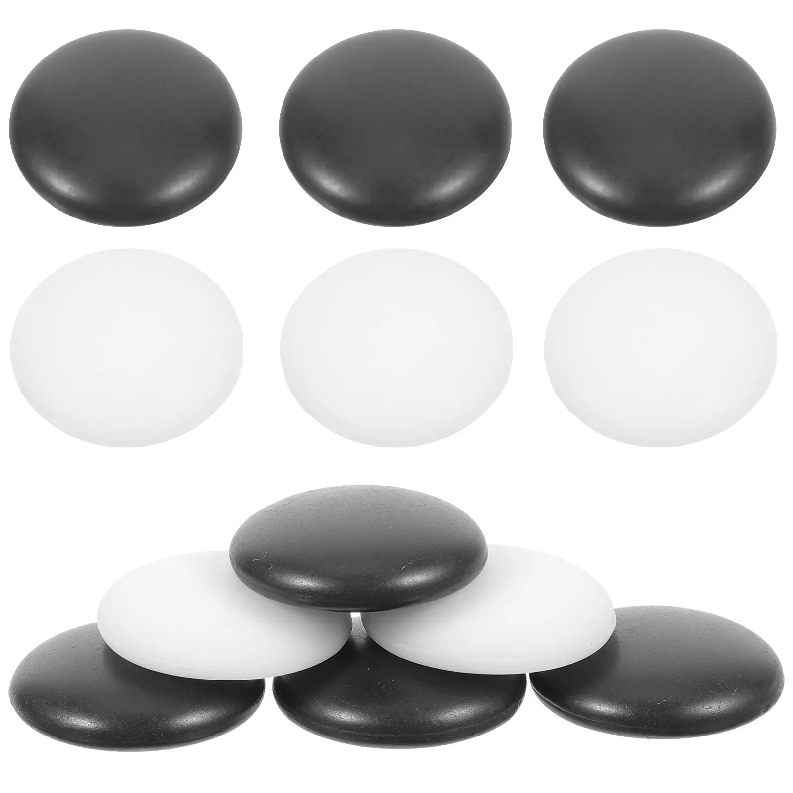 360Pcs Go Chess Stones Compact Flat Beads Smooth Craft Chess Pieces for Go Game Sets Travel Friendly Family Party Educational
360Pcs Go Chess Stones Compact Flat Beads Smooth Craft Chess Pieces for Go Game Sets Travel Friendly Family Party Educational