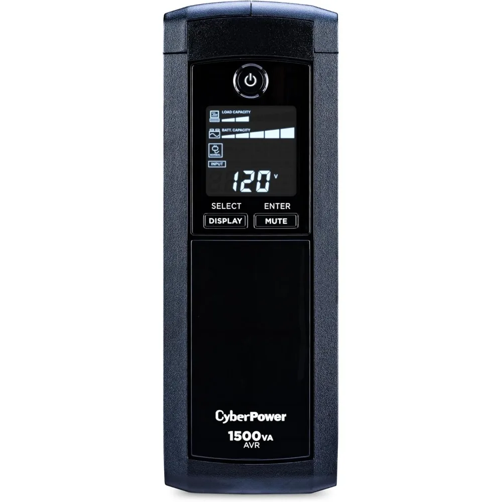 CP1500AVRLCDTAA Интеллектуальная ЖК-ИБП-система, 1500 ВА, 900 Вт, 12 розеток, AVR, Mini Tower, сертифицирован TAA
CP1500AVRLCDTAA Интеллектуальная ЖК-ИБП-система, 1500 ВА, 900 Вт, 12 розеток, AVR, Mini Tower, сертифицирован TAA