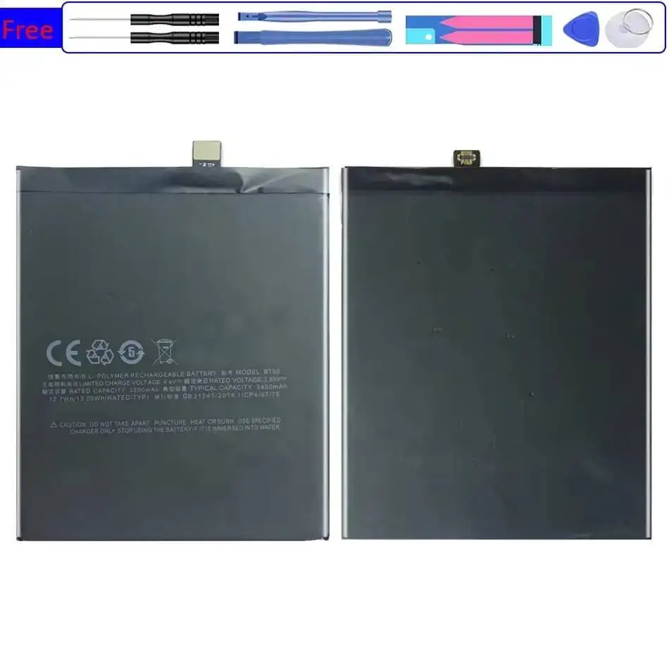 Stable High Compatibility For Meizu Meizy Pro 6 Plus M686 M686G M686Q BT66 3400Mah Mobile Phone Battery
Stable High Compatibility For Meizu Meizy Pro 6 Plus M686 M686G M686Q BT66 3400Mah Mobile Phone Battery