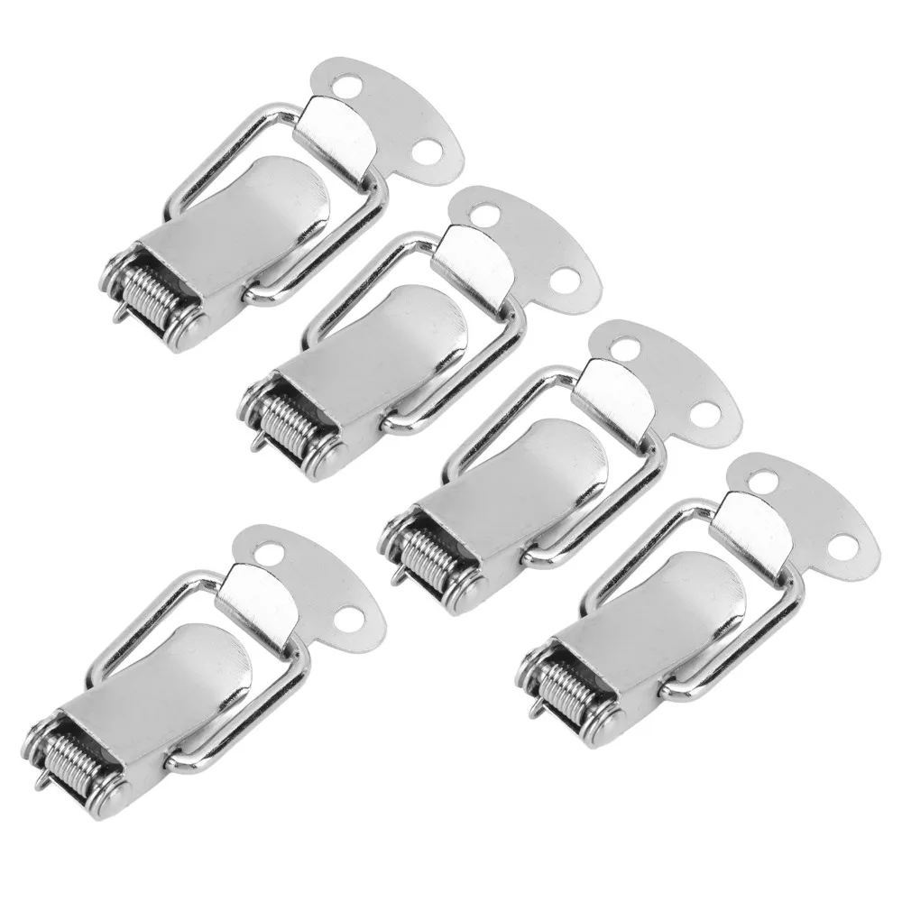 20PCS Small Size Clasp Lock Spring Loaded Stainless Steel Box Latch Duckbill Buckle Mounting Screws Cabinet Latch Wooden Box
20PCS Small Size Clasp Lock Spring Loaded Stainless Steel Box Latch Duckbill Buckle Mounting Screws Cabinet Latch Wooden Box