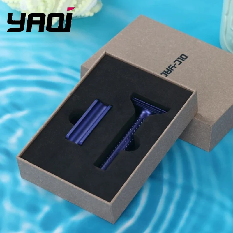 2026 Yaqi Sputnik Men's Safety Razor Dark Blue Aluminum Handle with Holder Classic Shaving Razor for Smooth Skin
2026 Yaqi Sputnik Men's Safety Razor Dark Blue Aluminum Handle with Holder Classic Shaving Razor for Smooth Skin