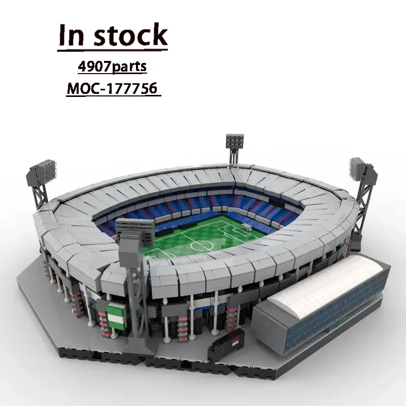 MOC-177756 Football Club Stadium Building Block Model 4907 PartsMOC Creative Boys Kids Christmas Building Blocks Toy Gifts
MOC-177756 Football Club Stadium Building Block Model 4907 PartsMOC Creative Boys Kids Christmas Building Blocks Toy Gifts