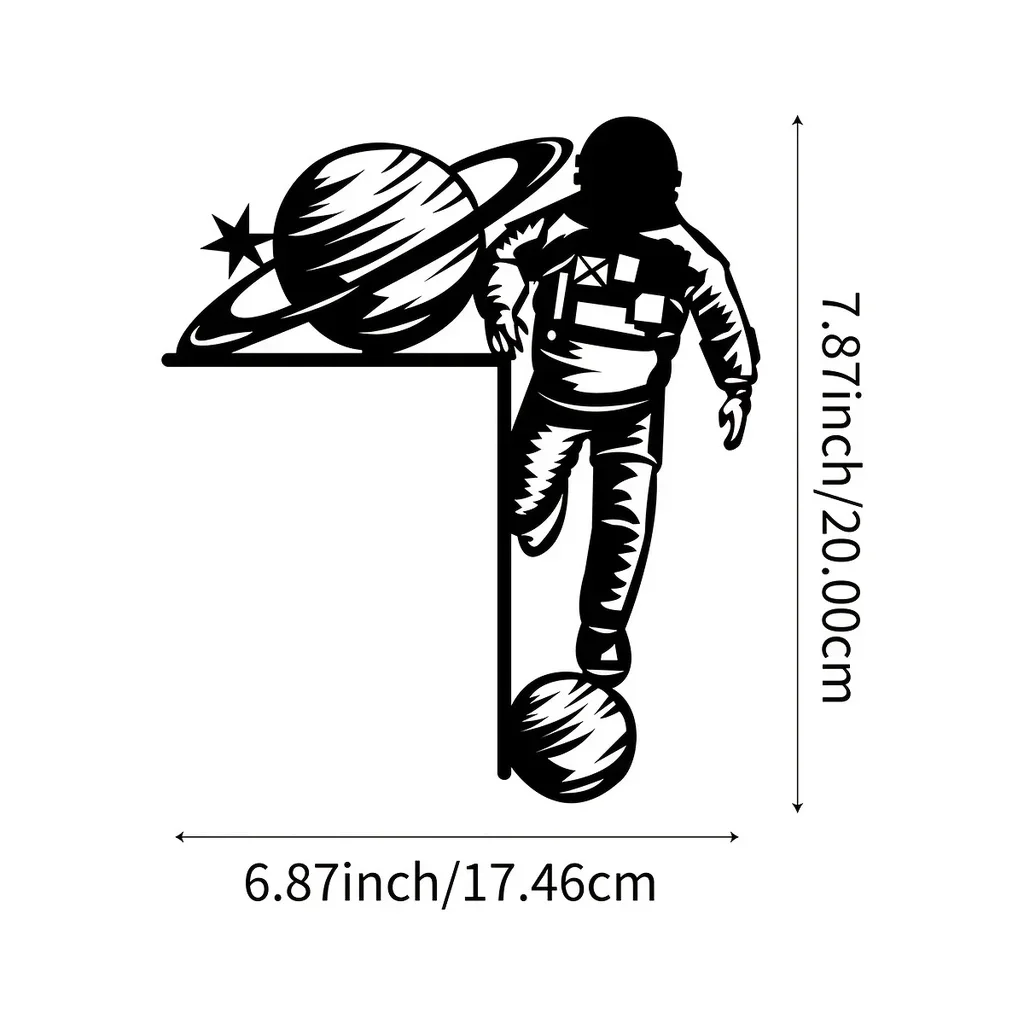 HELLOYOUNG Planet Astronaut Home Decorative Wall Sticker Door Corner Decoration Door Frame Corner Decoration Art Iron Wall Deco
HELLOYOUNG Planet Astronaut Home Decorative Wall Sticker Door Corner Decoration Door Frame Corner Decoration Art Iron Wall Deco