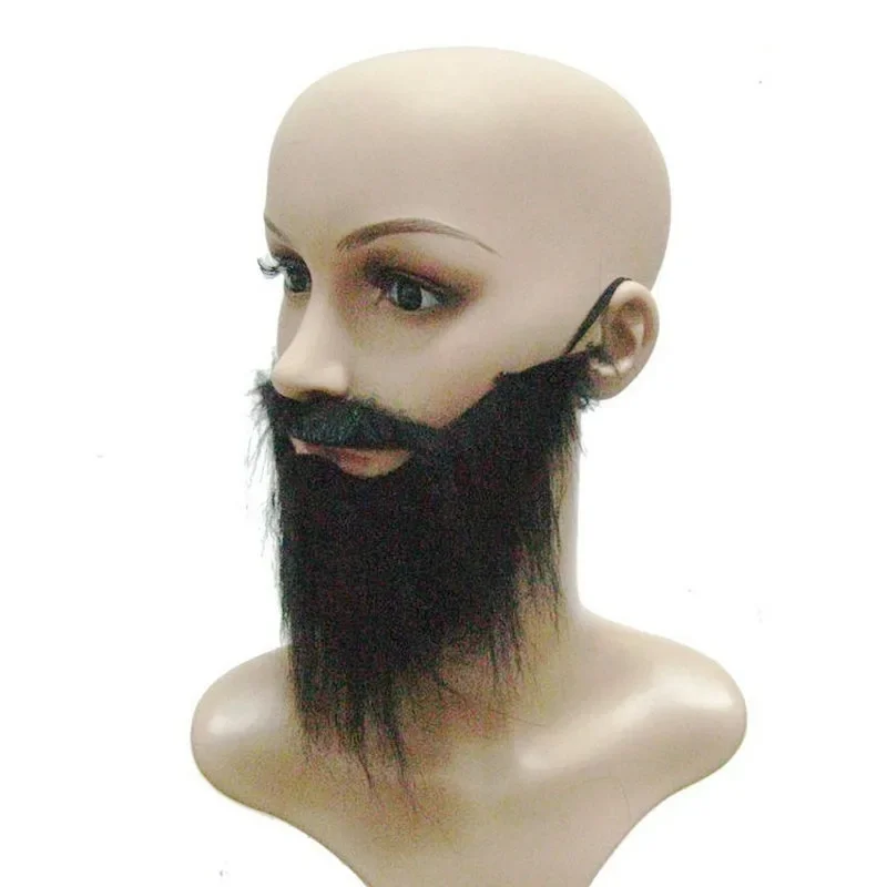 Black Fake Beards Halloween Costume Party Moustache Cosplay Decoration Kids Adult Photo Props Supplies Gift Joke
Black Fake Beards Halloween Costume Party Moustache Cosplay Decoration Kids Adult Photo Props Supplies Gift Joke