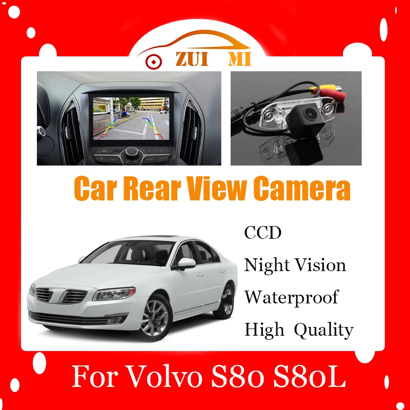 Car Reverse Rear View Camera For Volvo S80 S80L 2006~2016 CCD Full HD Night Vision Backup Parking Camera Waterproof Shockproof
Car Reverse Rear View Camera For Volvo S80 S80L 2006~2016 CCD Full HD Night Vision Backup Parking Camera Waterproof Shockproof