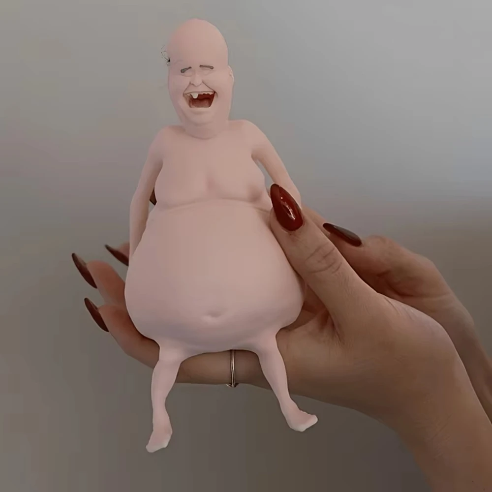Funny Belly Doll - with Expressive Eyes & Fluffy Ears Easy-Clean Silicone Material for Adult Party Decor, Quirky Home Decoration
Funny Belly Doll - with Expressive Eyes & Fluffy Ears Easy-Clean Silicone Material for Adult Party Decor, Quirky Home Decoration