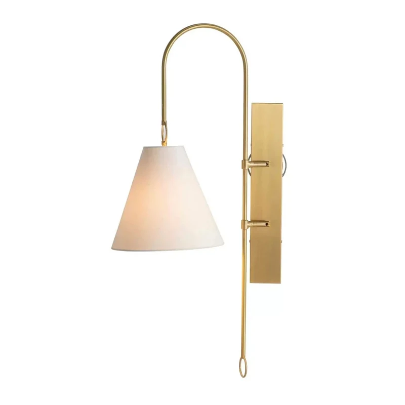 American simple wall lamp living room background wall lamp hotel bed and breakfast bedroom bedside lamp
American simple wall lamp living room background wall lamp hotel bed and breakfast bedroom bedside lamp