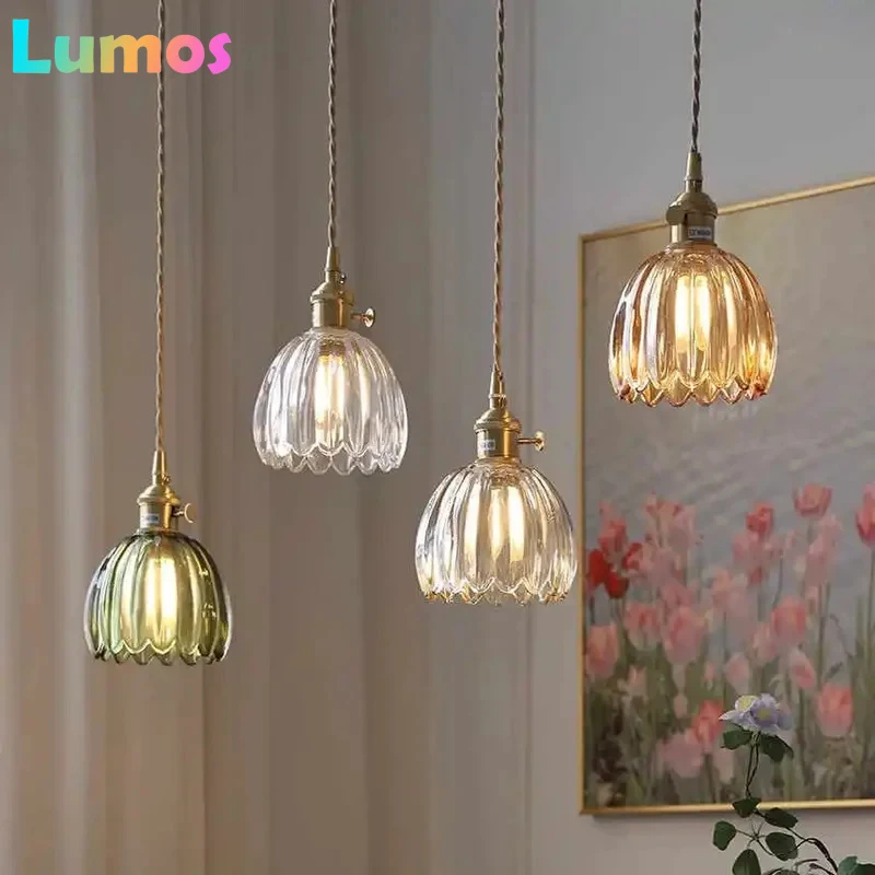 Retro Modern Glass Flower Twisted String Pendant Lamp Dining Room Bedroom Bedside Pendant Lamp With Built-in Switch Lighting
Retro Modern Glass Flower Twisted String Pendant Lamp Dining Room Bedroom Bedside Pendant Lamp With Built-in Switch Lighting