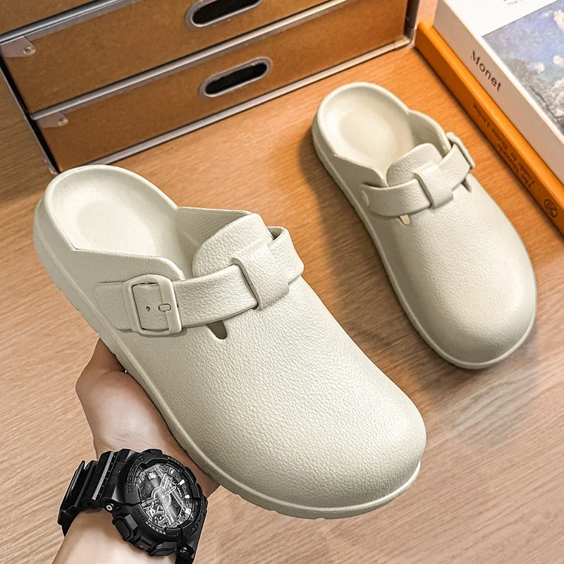 Chef Shoes Men Summer Sandals Lightweight Outside Men Waterproof Beach Slippers Men Slippers Casual Shoes Male Slides Flip-flops
Chef Shoes Men Summer Sandals Lightweight Outside Men Waterproof Beach Slippers Men Slippers Casual Shoes Male Slides Flip-flops